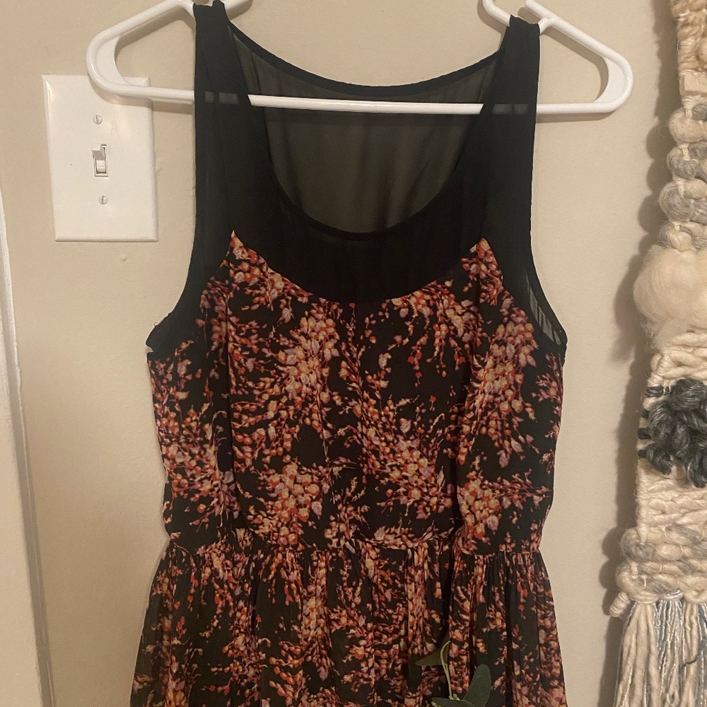 Size L Lauren Conrad Peplum Blouse